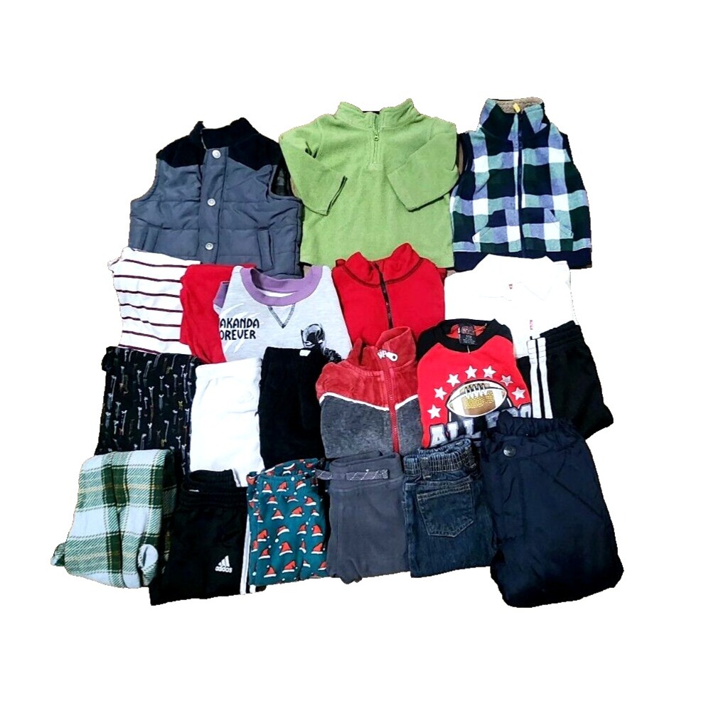 EUC HUGE‎ Lot Of Baby Boy Clothes 20 Pieces Size 12 Months FALL/WINTER